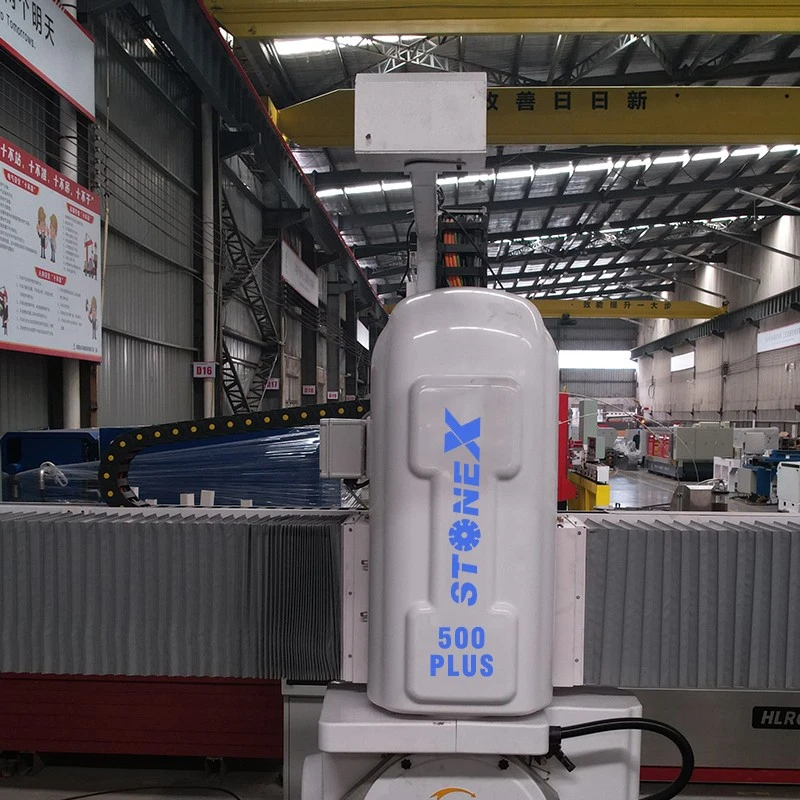 CNC 5 Axis Bridge Saw For Stone factory