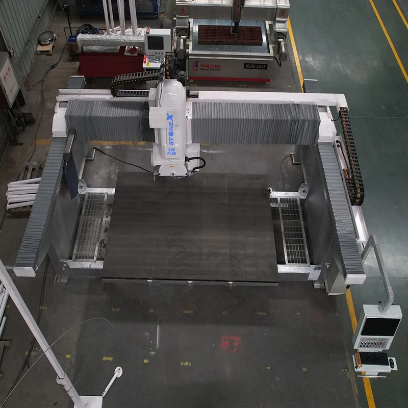 CNC 5 Axis Bridge Saw For Stone high quality